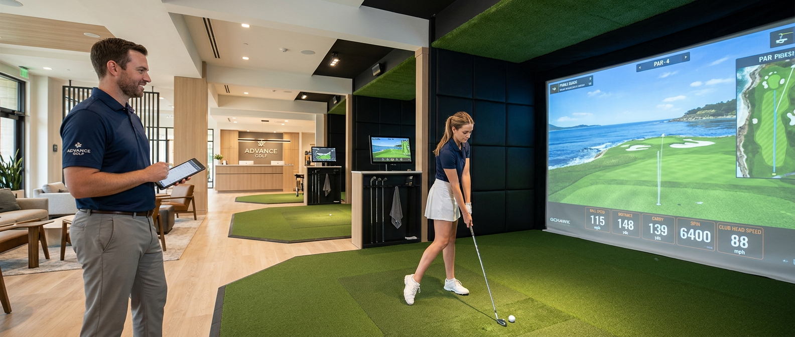 How to Learn Golf on a Simulator Before Heading to the Real Course